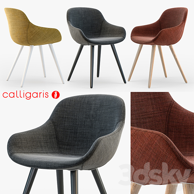 Calligaris Igloo armchair 3DSMax File - thumbnail 1