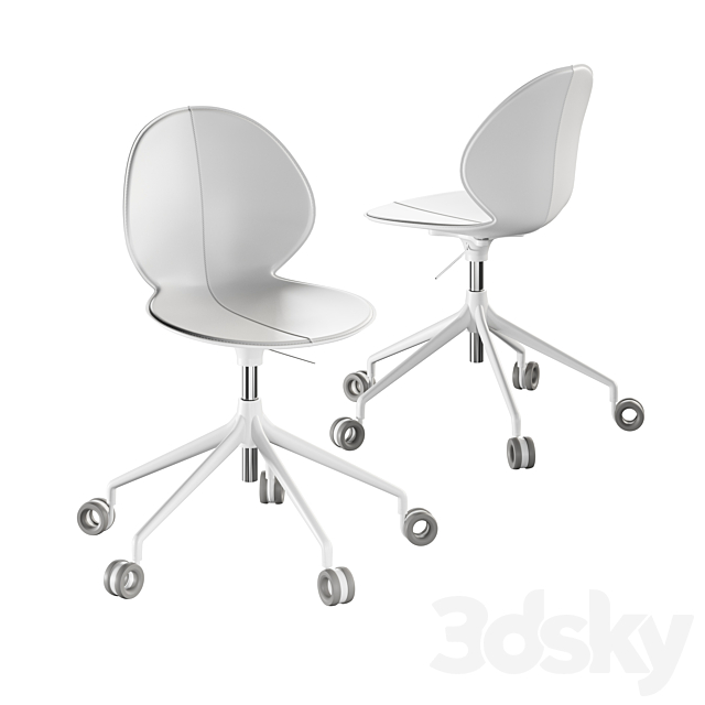 Calligaris swivel basil 3DSMax File - thumbnail 1