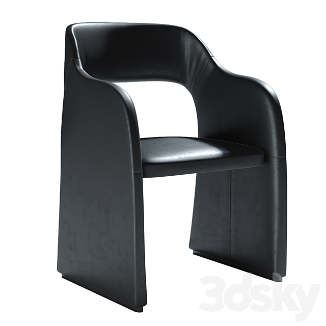 CAMERICH Echo Petite Chair 3DS Max Model - thumbnail 2