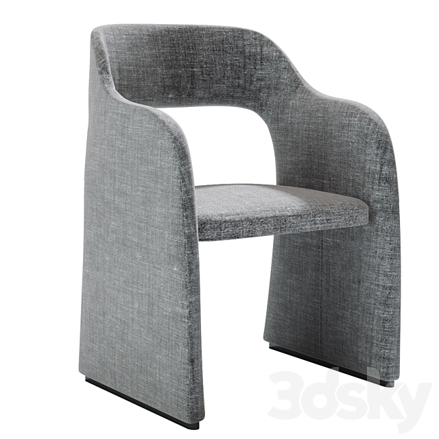 CAMERICH Echo Petite Chair 3DS Max Model - thumbnail 3