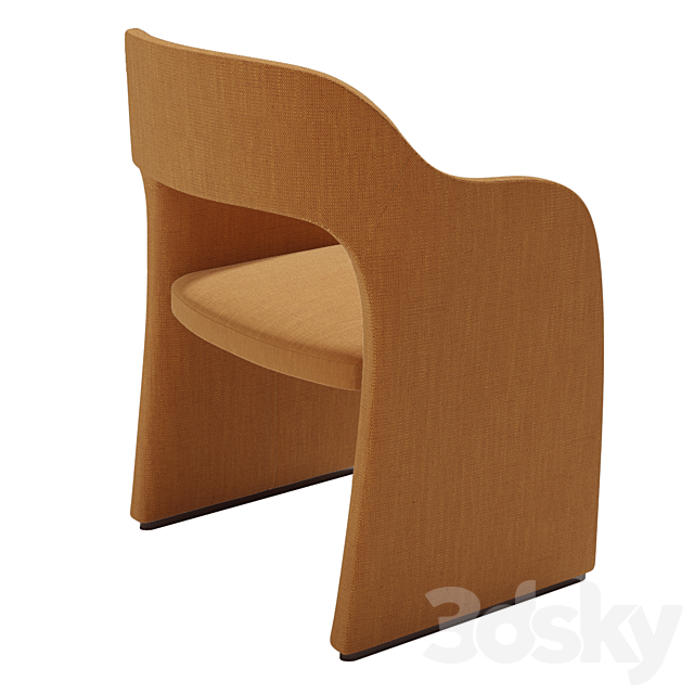 CAMERICH Echo Petite Chair 3DS Max Model - thumbnail 4