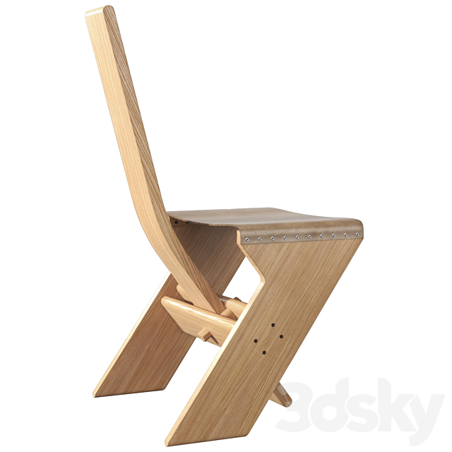 Canone Chair By Lando Studio 3DSMax File - thumbnail 2