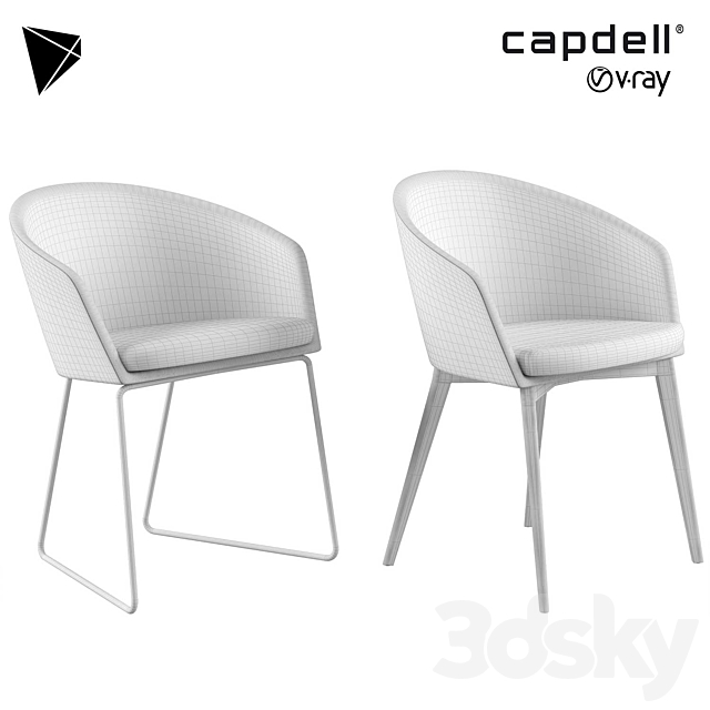 Capdell Moon 663PTN _ 663MD4 3DSMax File - thumbnail 2