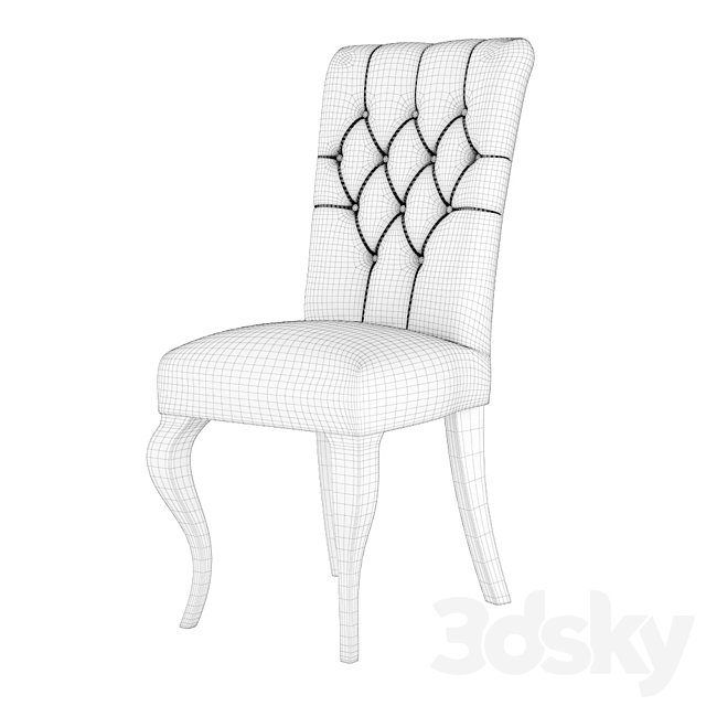 Capito chair 3DS Max Model - thumbnail 3