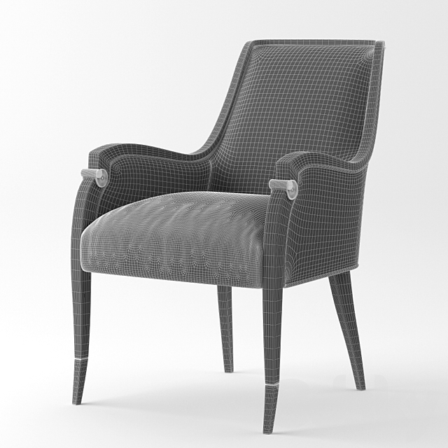 Caracole dining chair 3DSMax File - thumbnail 3