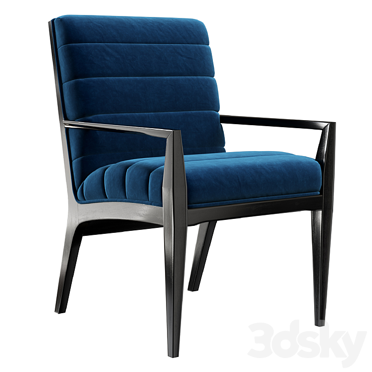 Caracole Edge armchair 3DS Max Model - thumbnail 1