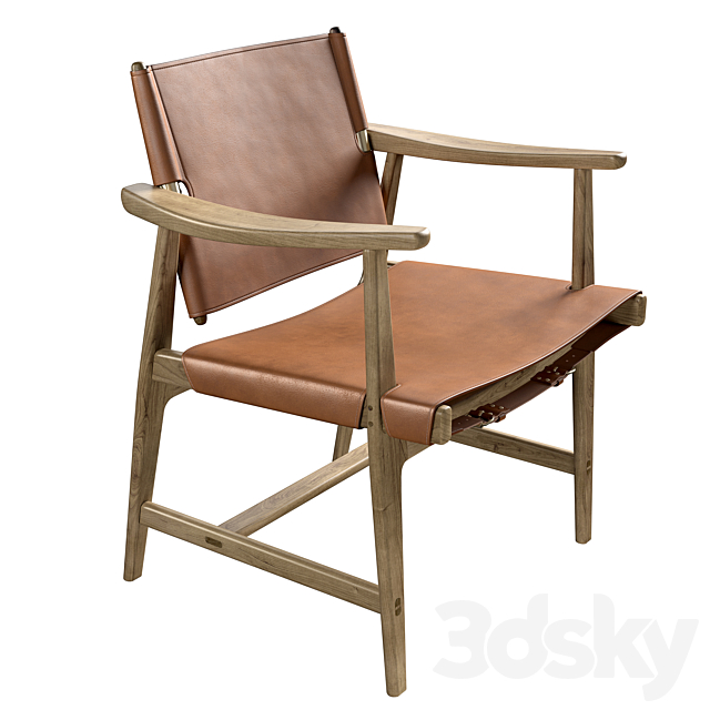 Carl Hansen HUNTSMAN CHAIR 3ds Max - thumbnail 1