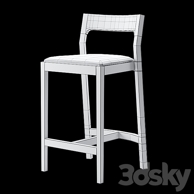 Case profile stool 3DSMax File - thumbnail 3