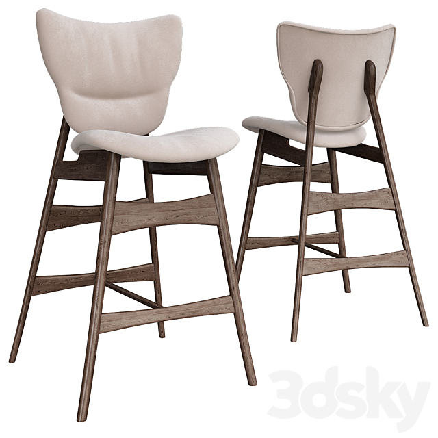 Cattelan Italia Dumbo Bar Stool 3DSMax File - thumbnail 1