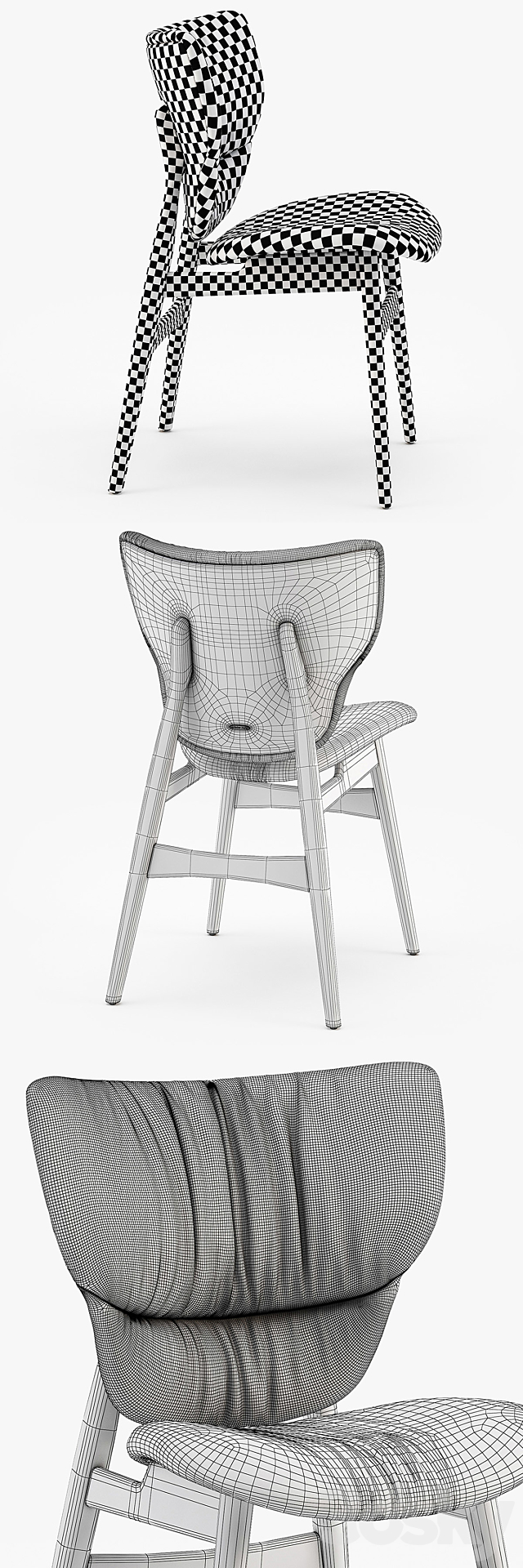 Cattelan Italia Dumbo chair 3DSMax File - thumbnail 3