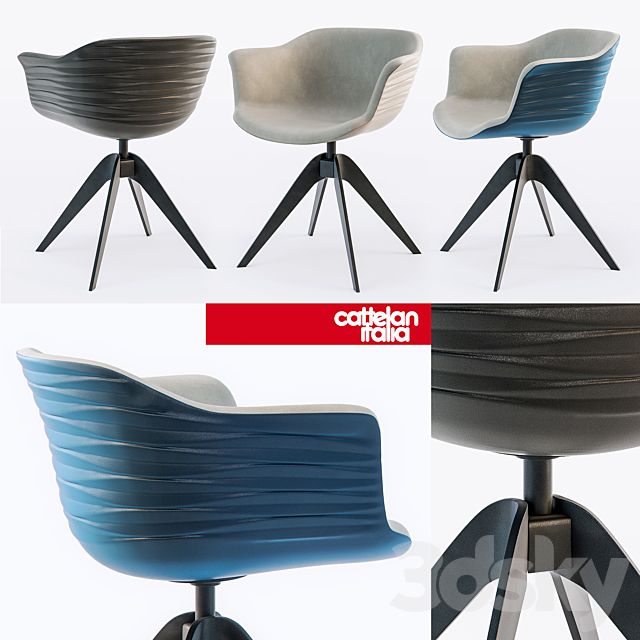 Cattelan Italia INDY chair 3DSMax File - thumbnail 1