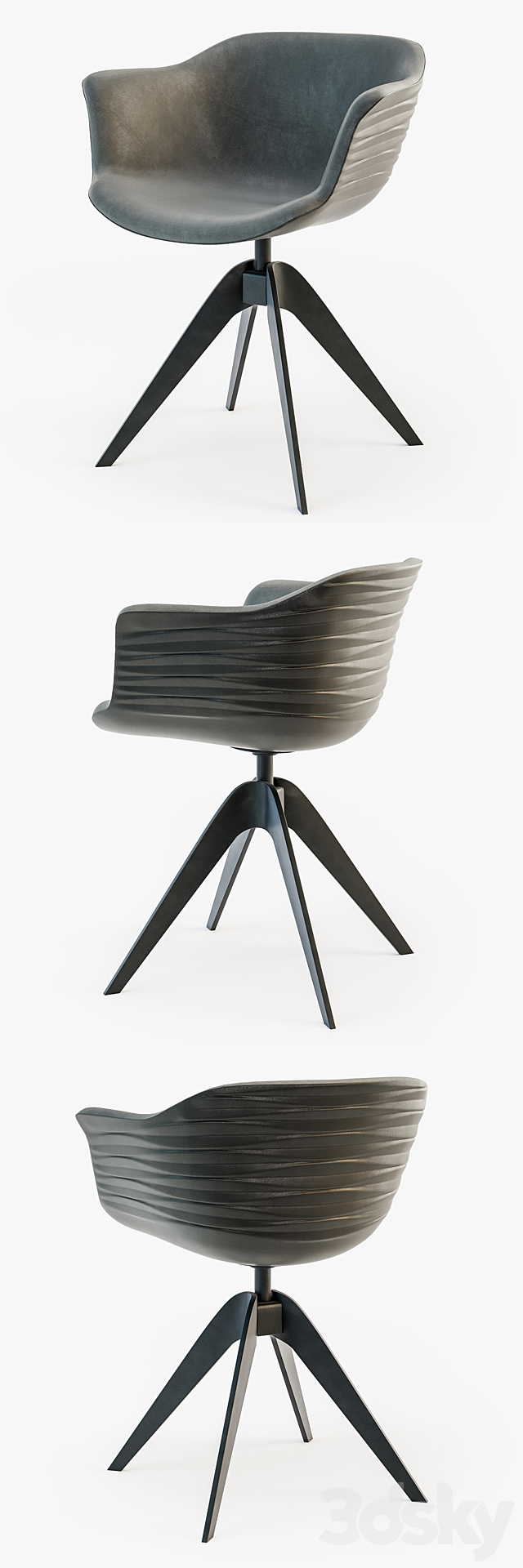 Cattelan Italia INDY chair 3DSMax File - thumbnail 2