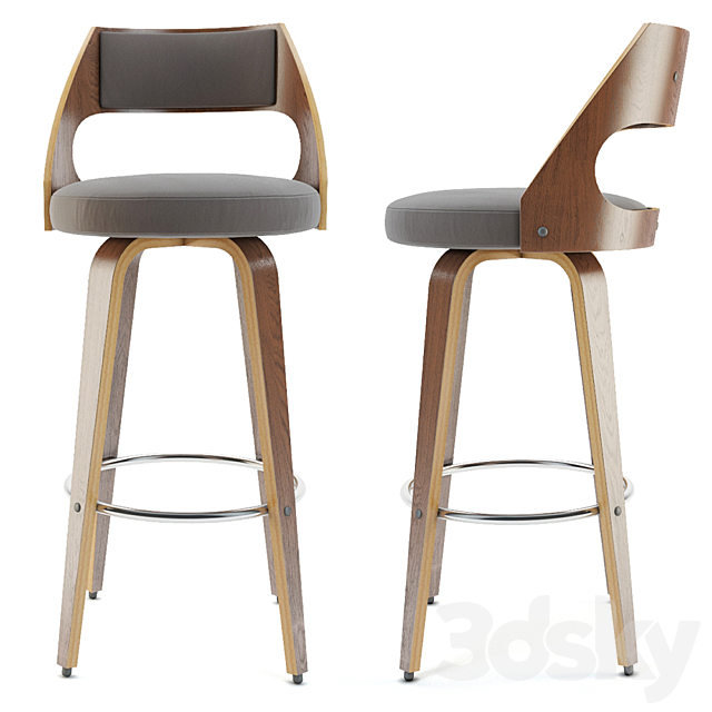 Cecina Barstool 3DSMax File - thumbnail 2