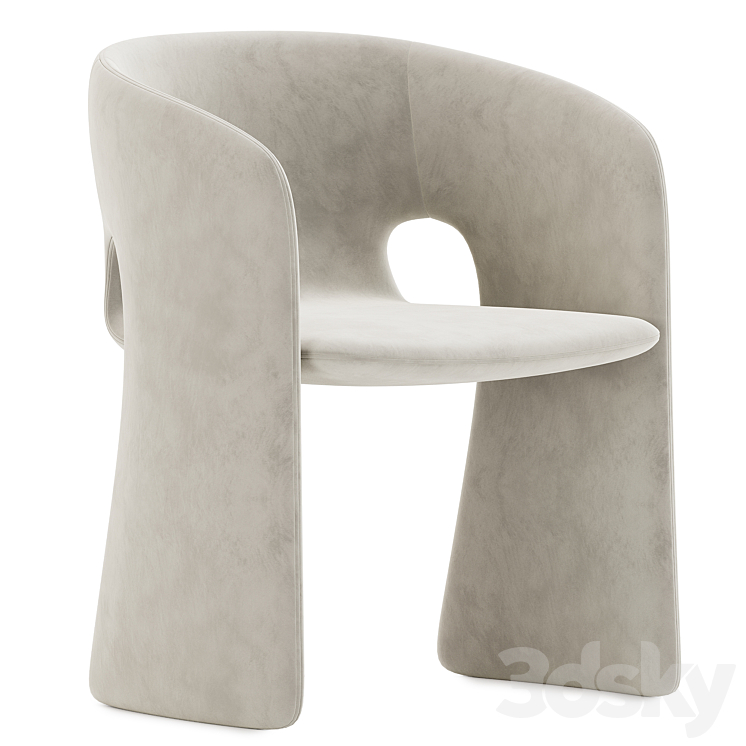 Celeste Dining Chair Roche Bobois 3DS Max Model - thumbnail 2