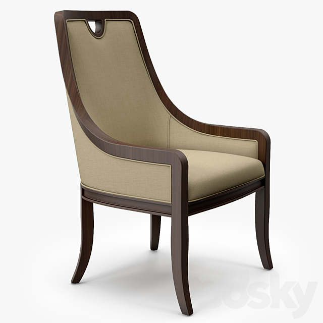 Century Matlock Chair 3DS Max Model - thumbnail 3