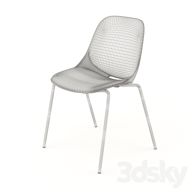 Cerantola Quick Chair 3ds Max - thumbnail 3