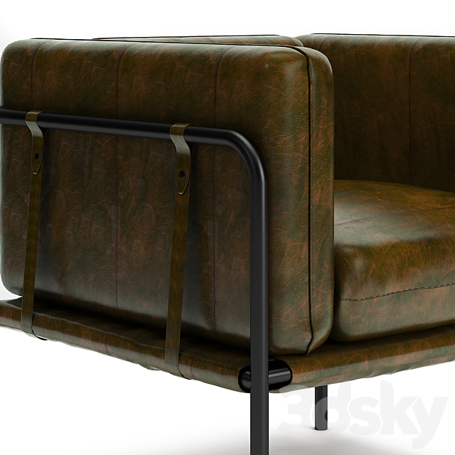 Chair 2 3DSMax File - thumbnail 3