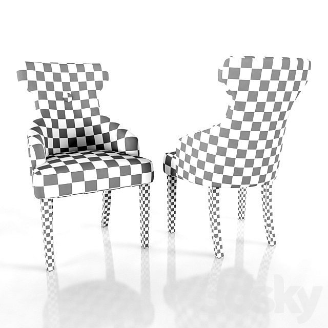 Chair 3DS Max Model - thumbnail 2