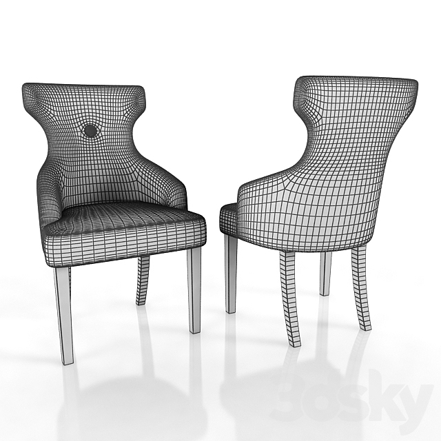 Chair 3DS Max Model - thumbnail 3