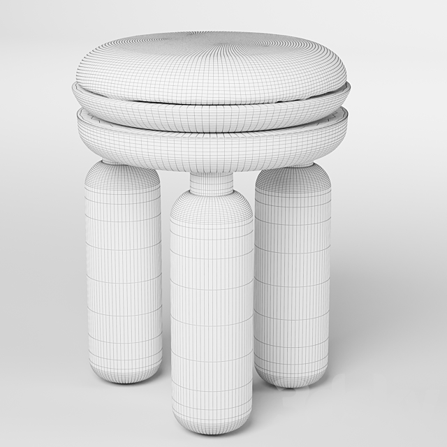 chair 3DSMax File - thumbnail 4