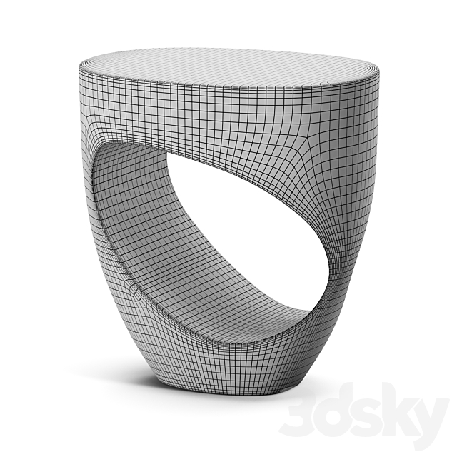 Chair Augousti Eclipse Stool 3DSMax File - thumbnail 4