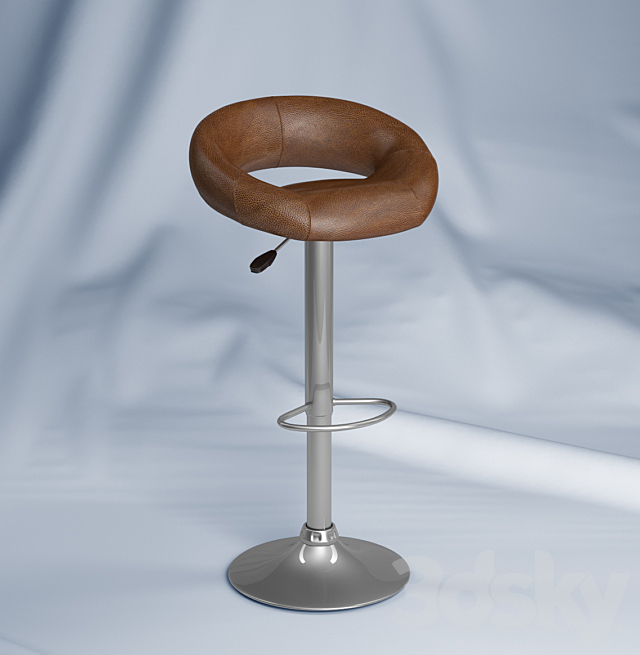 Chair bar WX-1189 3DSMax File - thumbnail 1