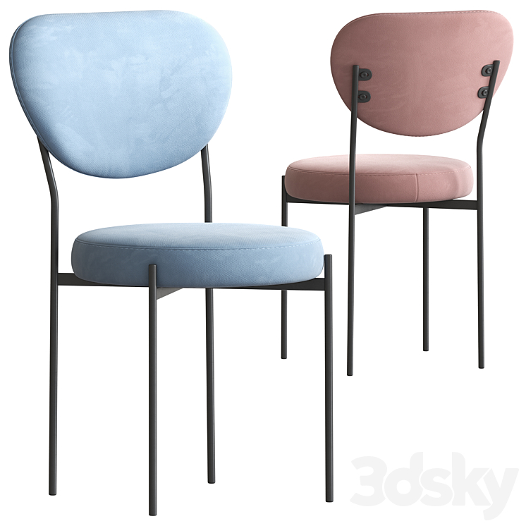 Chair Barbara by Stoolgroup 3DS Max Model - thumbnail 3