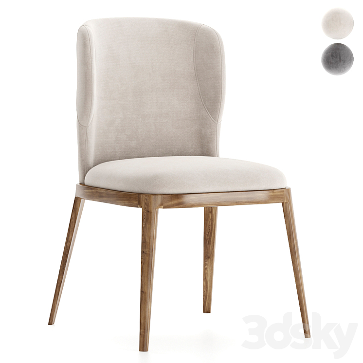 Chair Bonaldo Joy 3DS Max Model - thumbnail 1