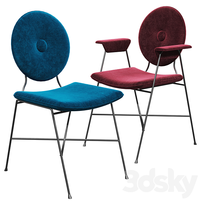 Chair Bontempi Penelope 3DSMax File - thumbnail 1