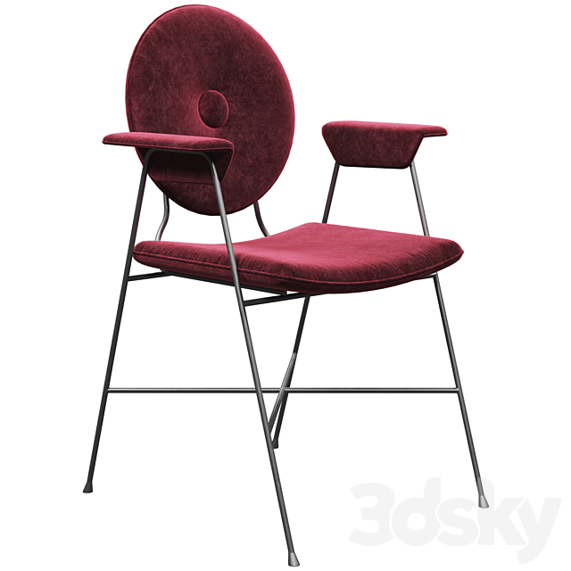 Chair Bontempi Penelope 3DSMax File - thumbnail 2