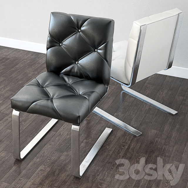 Chair. Bretz Marilyn B140 3DS Max Model - thumbnail 1