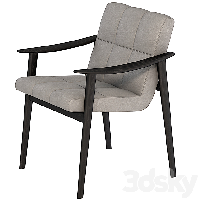 Chair by Minotti 3DS Max Model - thumbnail 2