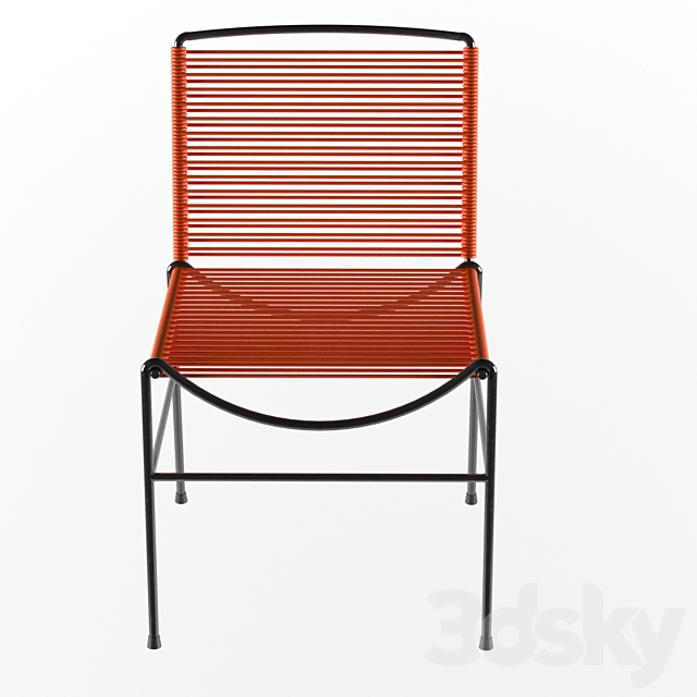 Chair californian 3DS Max Model - thumbnail 2