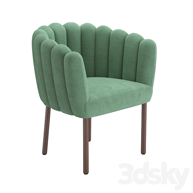 Chair Cameo Unterzo 3DS Max Model - thumbnail 3