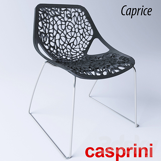 Chair Caprice CASPRINI 3DSMax File - thumbnail 2