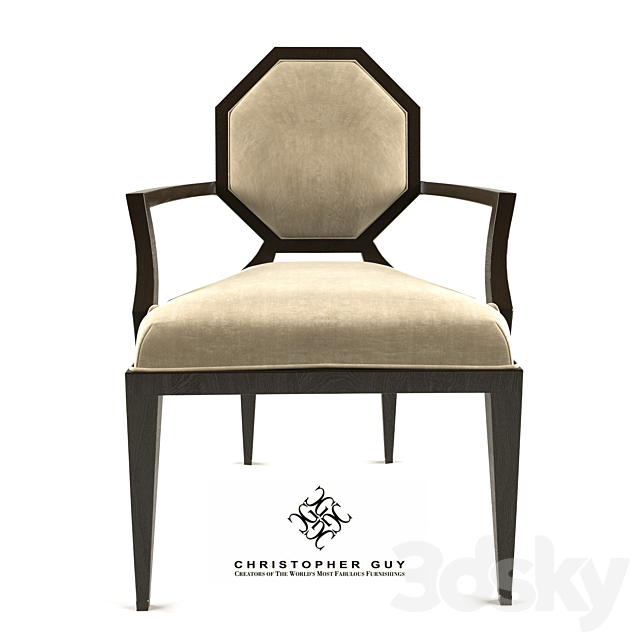 Chair Christopher Guy 30-00042 3DSMax File - thumbnail 1