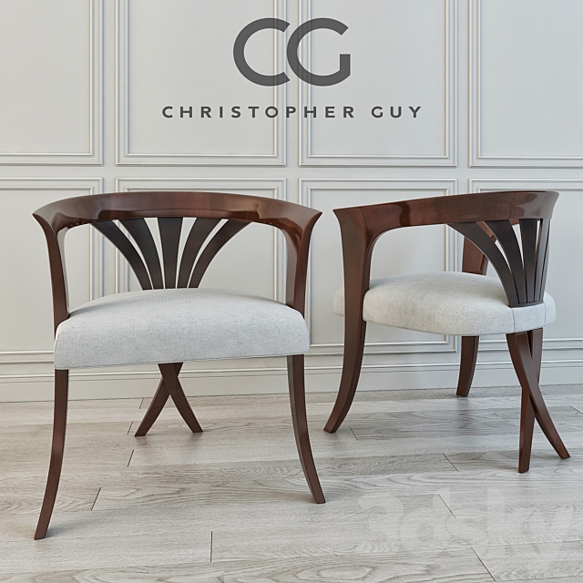 Chair Christopher Guy 3DS Max Model - thumbnail 1