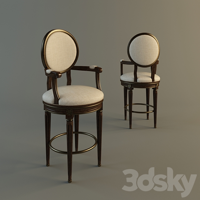 Chair classic 3DSMax File - thumbnail 1