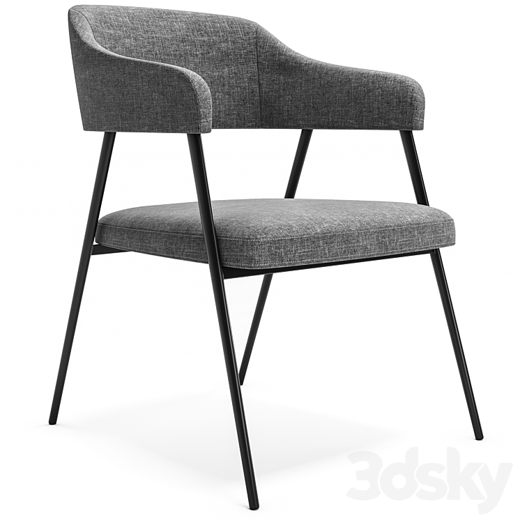 Chair Cosmorelax Strict 3DS Max Model - thumbnail 3