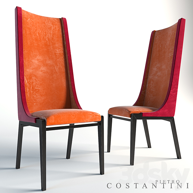 chair Costantini Pietro 3ds Max - thumbnail 1