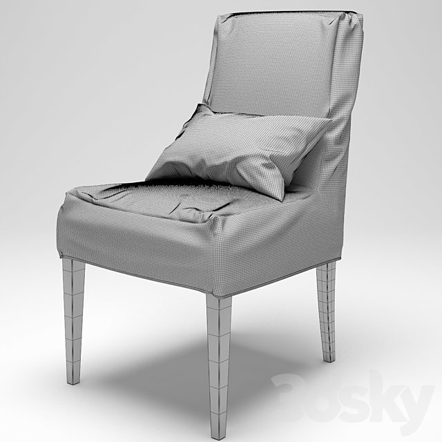 chair cover 3DSMax File - thumbnail 2