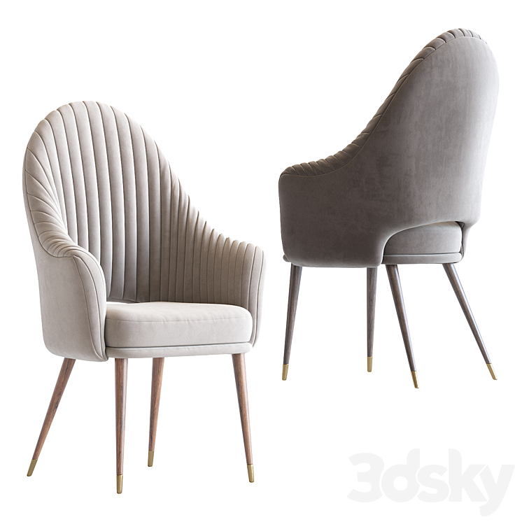 Chair Deephouse 3DS Max Model - thumbnail 1