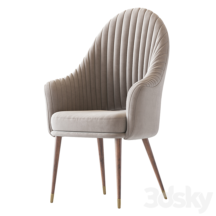 Chair Deephouse 3DS Max Model - thumbnail 2