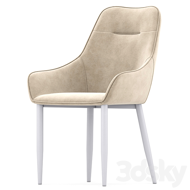 Chair Diana Velor 3DSMax File - thumbnail 4