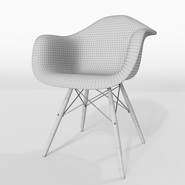 Chair Eames DAW Patchwork 3DSMax File - thumbnail 2