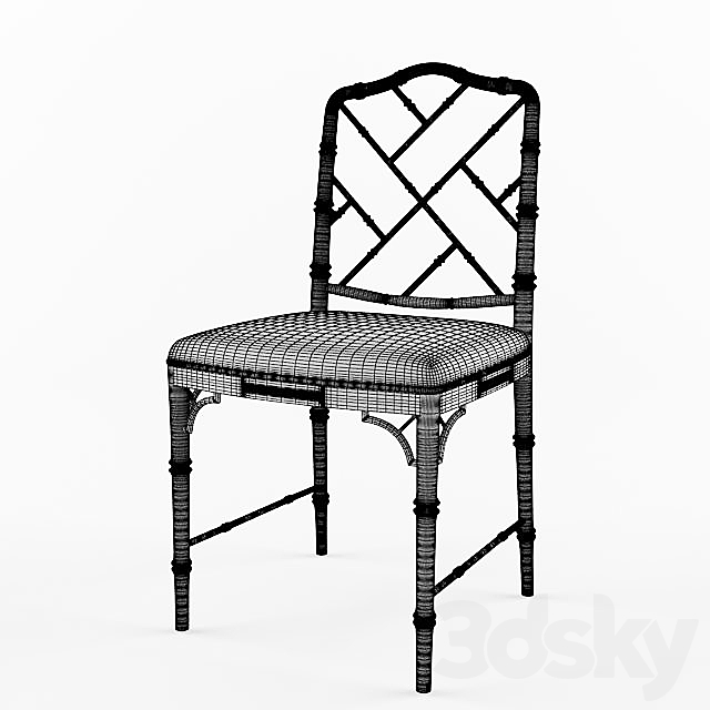 Chair Eichholtz Dining Chair Infinity 3ds Max - thumbnail 3