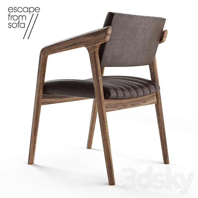 Chair – Escape From Sofa – SHORT SLICED 3DS Max Model - thumbnail 2