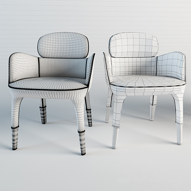 chair Ester 3DSMax File - thumbnail 3