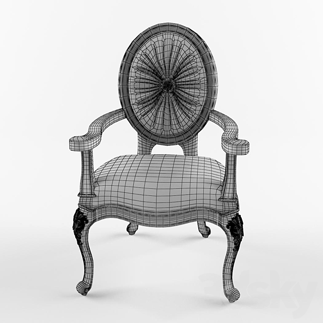 Chair Fanteri 3DSMax File - thumbnail 2