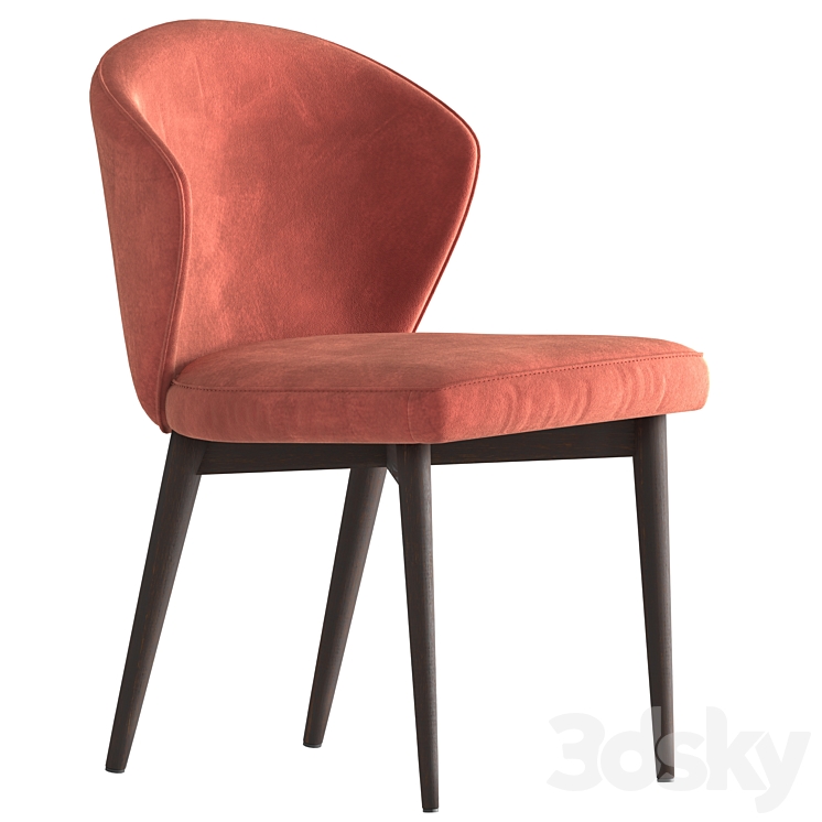 Chair Fargo 3DS Max Model - thumbnail 1